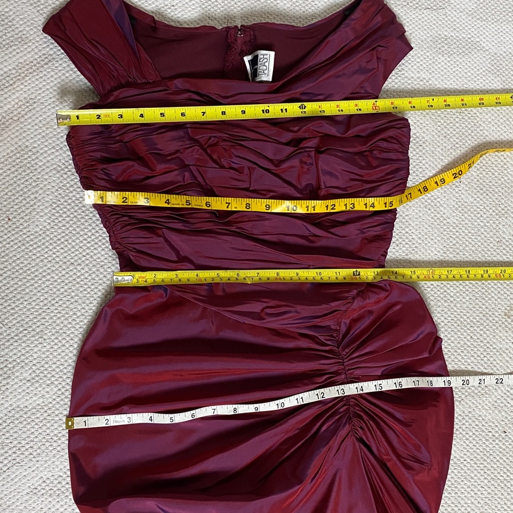 Vintage 1990’s elegant Tadashi ball/evening taffeta! Mermaid with a train - Picture 17 of 17